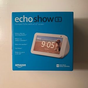 Amazon Echo Show 5 - 5.5” in. smart screen - white
